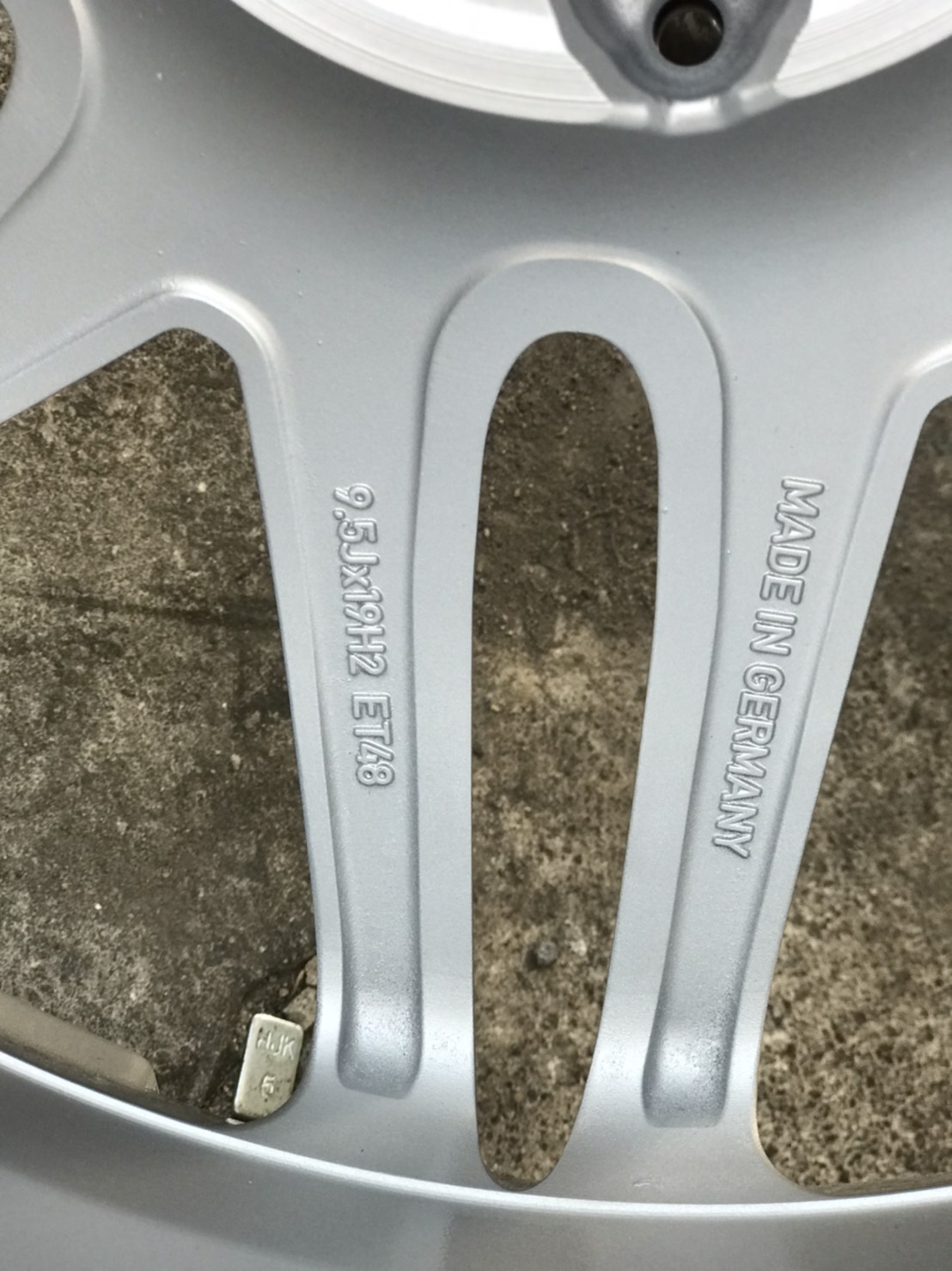 ล้อแท้ AMG Twin 7 Spoke 19" w212