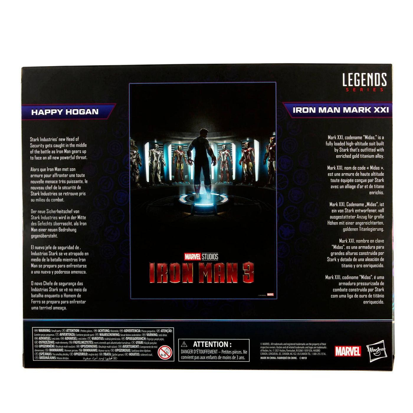 Hasbro Marvel Legends Series Happy Hogan and Iron Man Mark 21 Avengers Infinity Saga 6-inch Scale Figure (Target Exclusive) ฮาสโบร มาร์เวล เลเจนด์ หุ่นโมเดลฟิกเกอร์ แฮปปี้ โฮแกน และ ไอรอนแมน มาร์ค21 ขนาด 6 นิ้ว ลิขสิทธิ์แท้