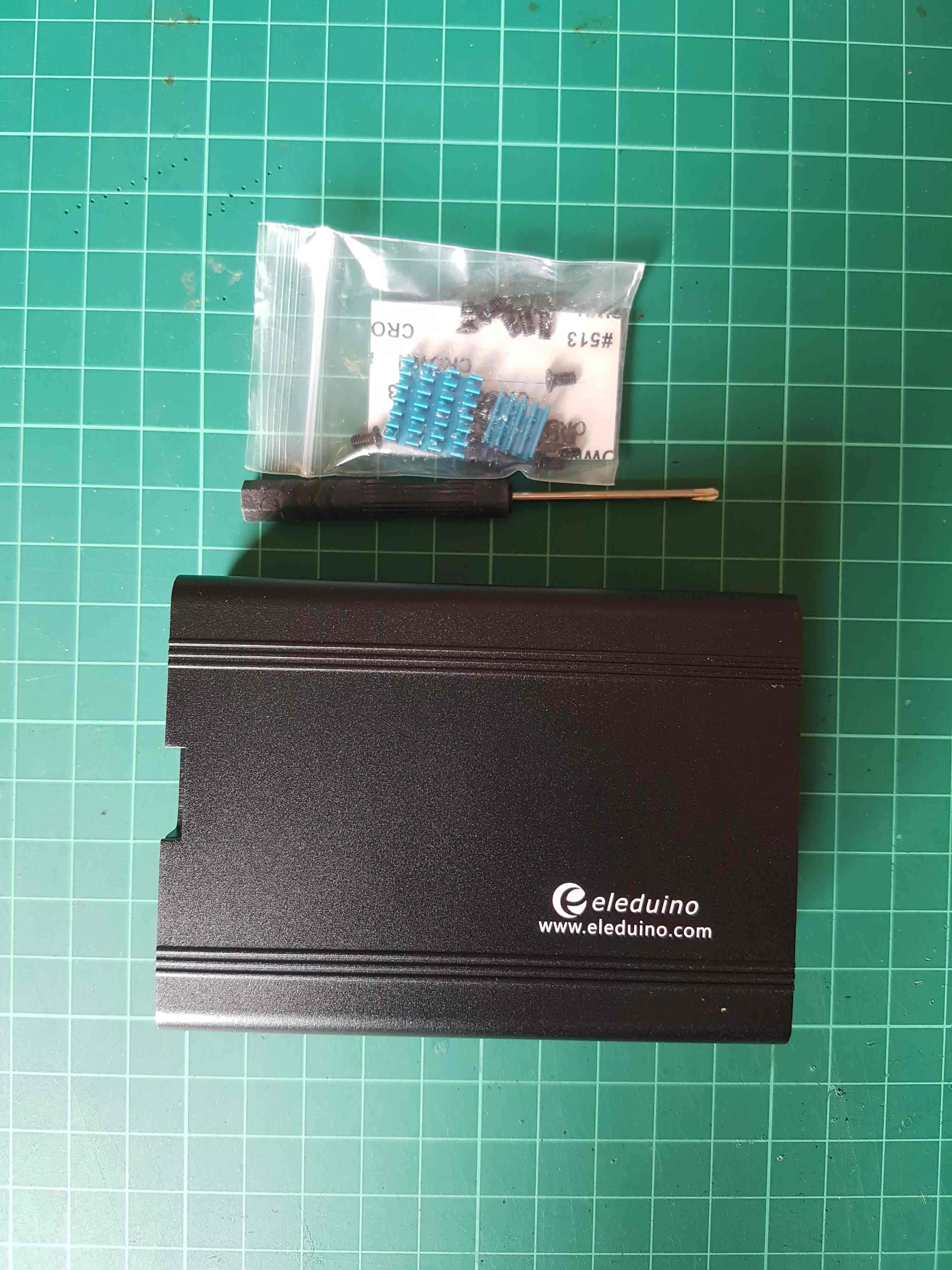 Aluminium Case Pi2/Pi3 (Black)