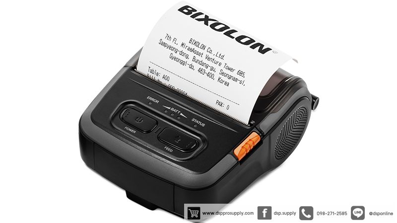 ขายถูก BIXOLON SPP-R310 เครื่องพิมพ์ใบเสร็จพกพา ประกันศูนย์ 2ปี