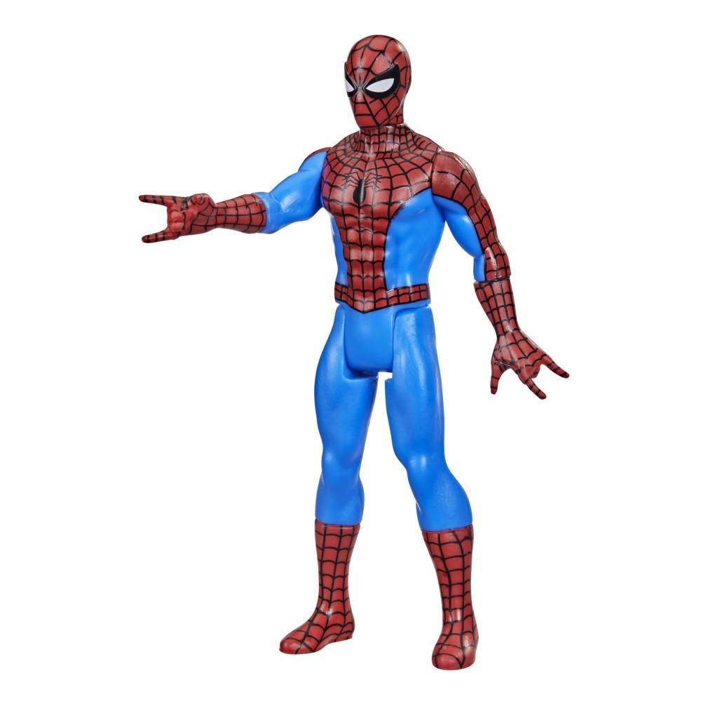 Hasbro Marvel Legends Series Spider-Man 3.75-Inch Retro 375 Collection Action Figure ฮาสโบร มาร์เวล เลเจนด์ หุ่นโมเดลฟิกเกอร์ สไปเดอร์-แมน ขนาด 3.75 นิ้ว ลิขสิทธิ์แท้