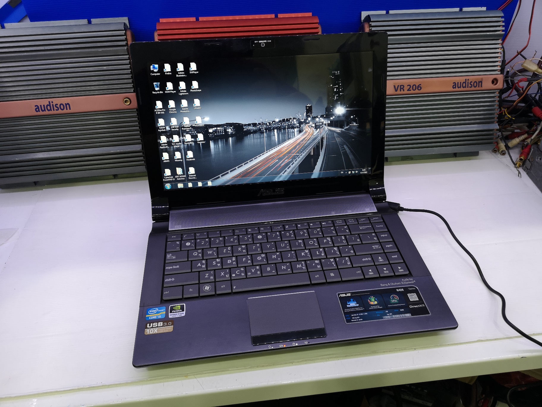 ASUS N43S แบตฯเสื่อม