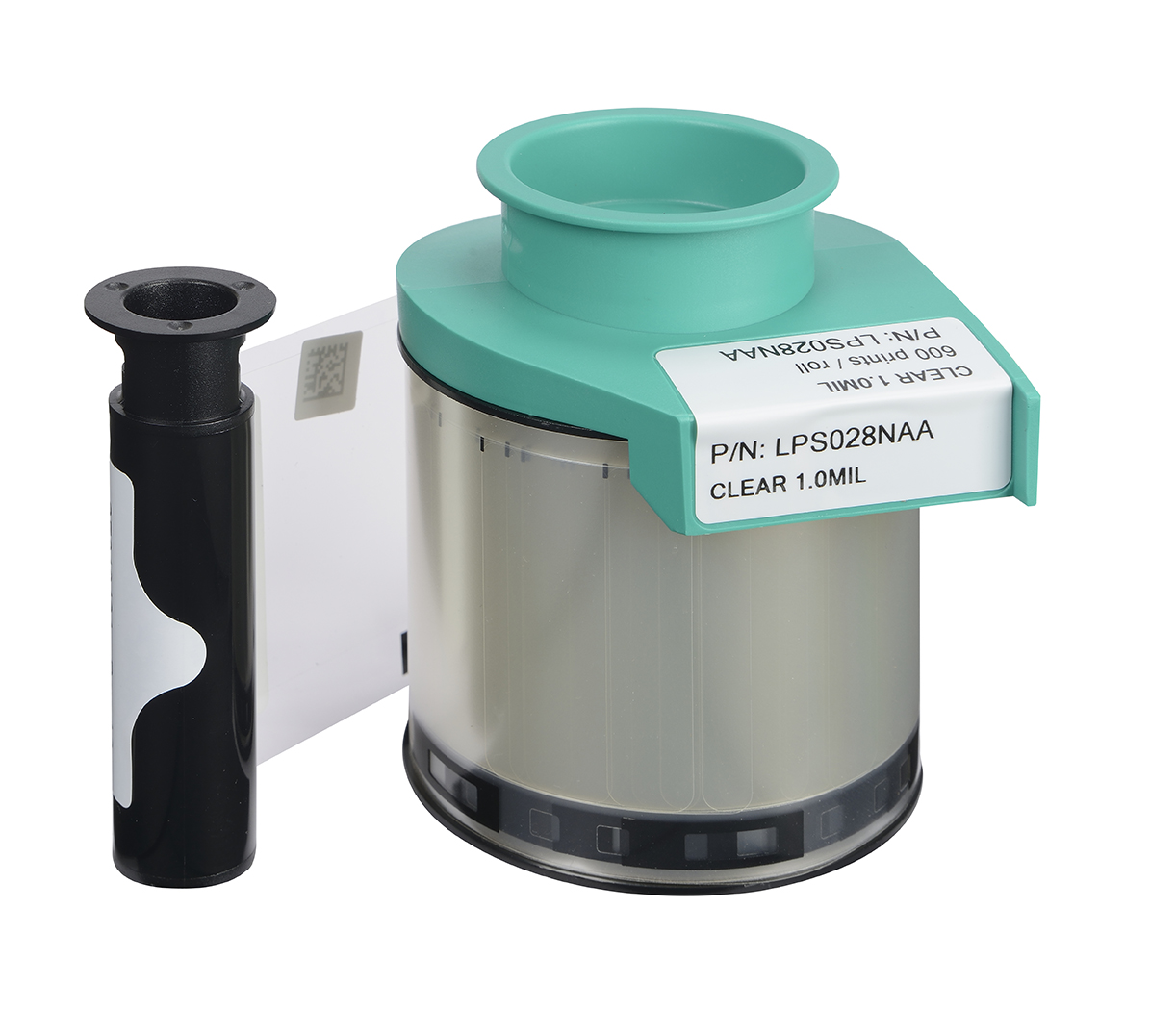 ขายถูก Clear patch 0.5mil 600 sides / roll สำหรับเครื่องพิมพ์บัตร (Evolis CARD LAMINATION MODULE)