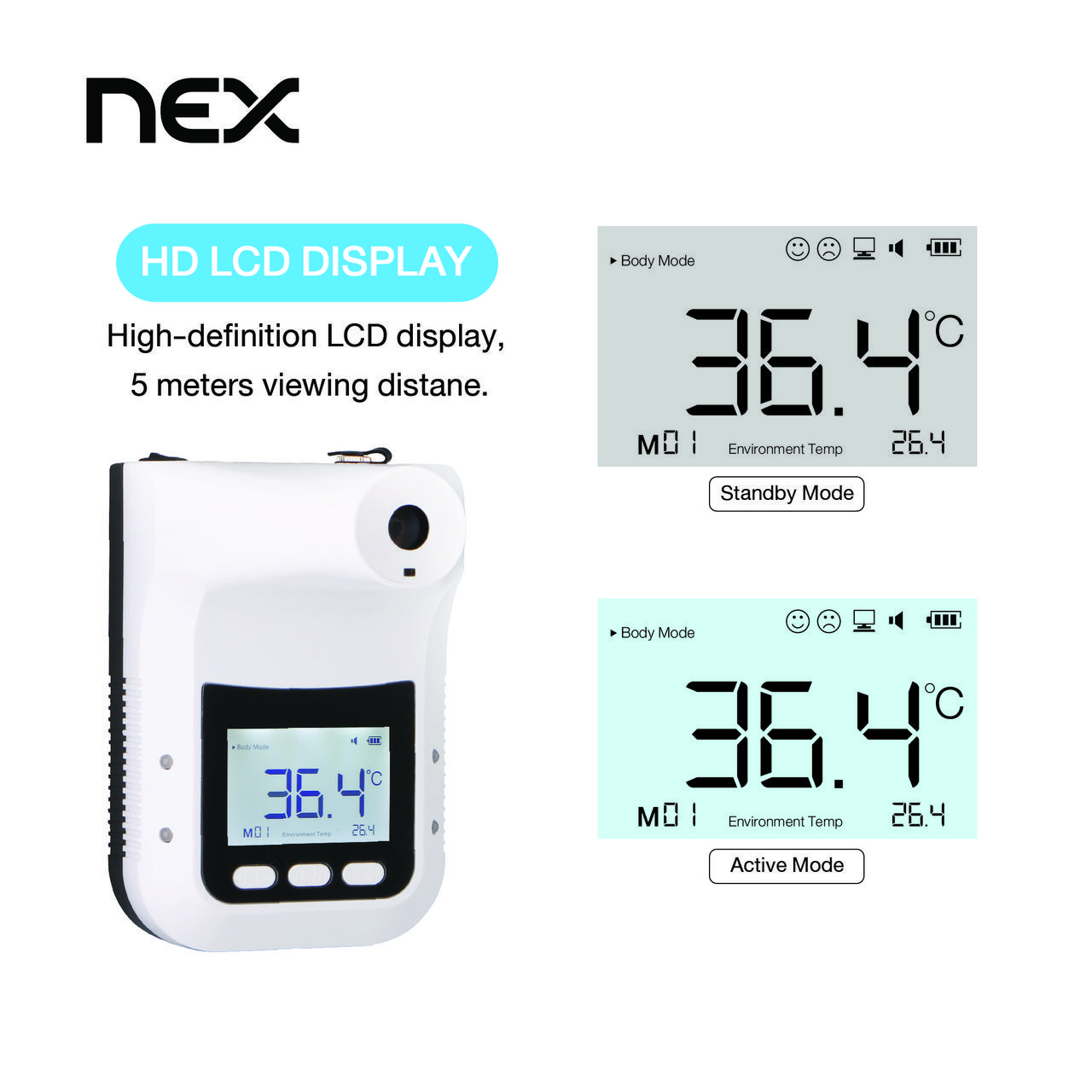 ขายถูก Thermometer K3 Pro Nex เครื่องวัดอุณหภูมิหน้าผาก ผ่ามือ ไร้ความเสี่ยง รับประกันสินค้า 1ปี 📣📣>> มีใบอนุญาตินำเข้าเครื่องมือแพทย์ หนังสือรับรองการขายเลขที่ 20200104📣📣