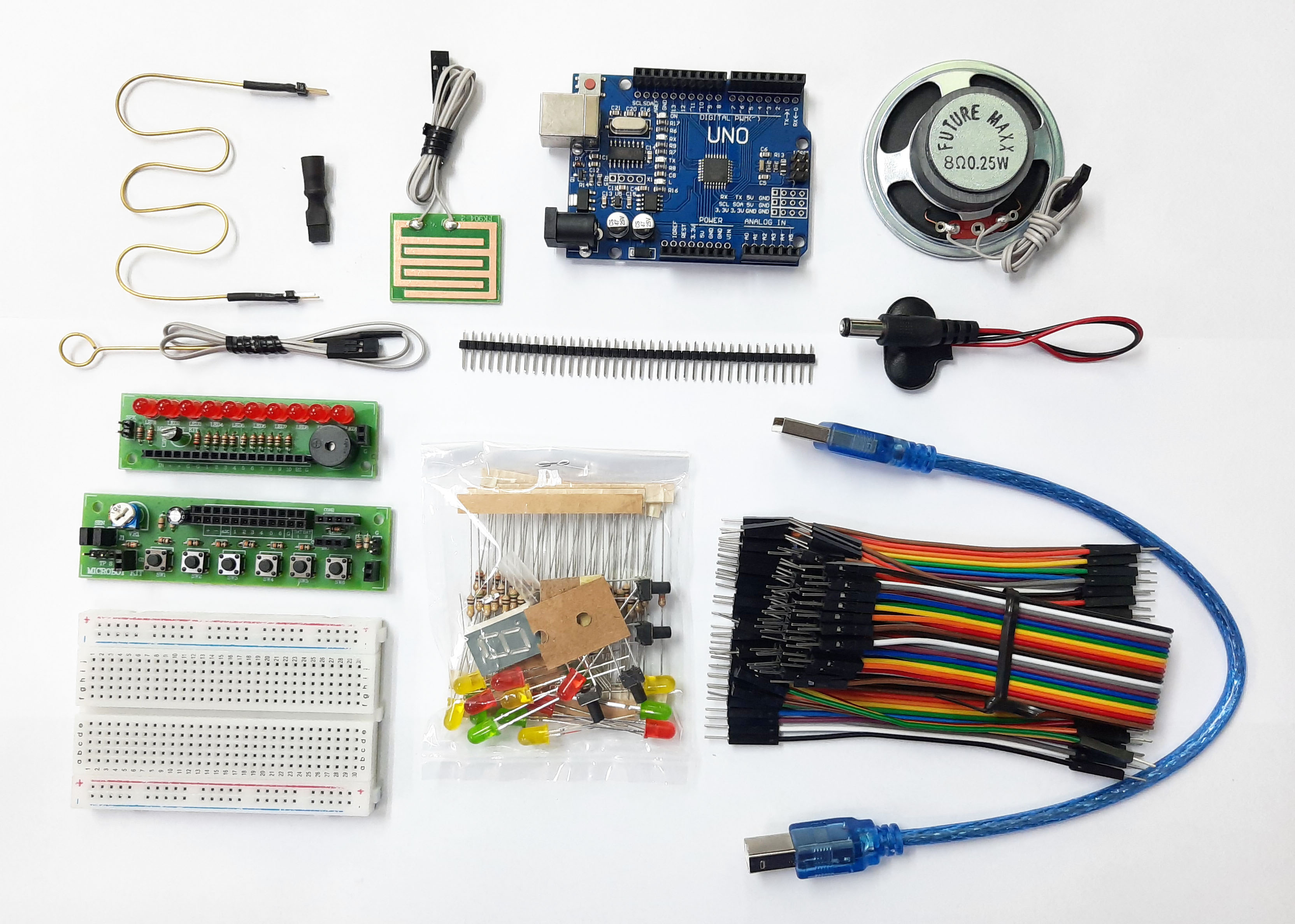 MB506 ชุดการเรียนรู้พื้นฐานสำหรับชุด UNO ระดับเริ่มต้น (UNO ELEMENTARY STARTER KIT )