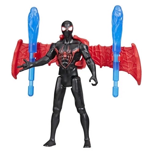 Hasbro Marvel Spider-Man VenomVersus Epic World of Action Miles Morales Remix Blast Racer ฮาสโบร มาร์เวล อเวนเจอร์ส หุ่นโมเดลฟิกเกอร์ สไปเดอร์แมน ไมล์ โมราเลส ขนาด 4 นิ้ว และ รถยนต์ ลิขสิทธิ์แท้