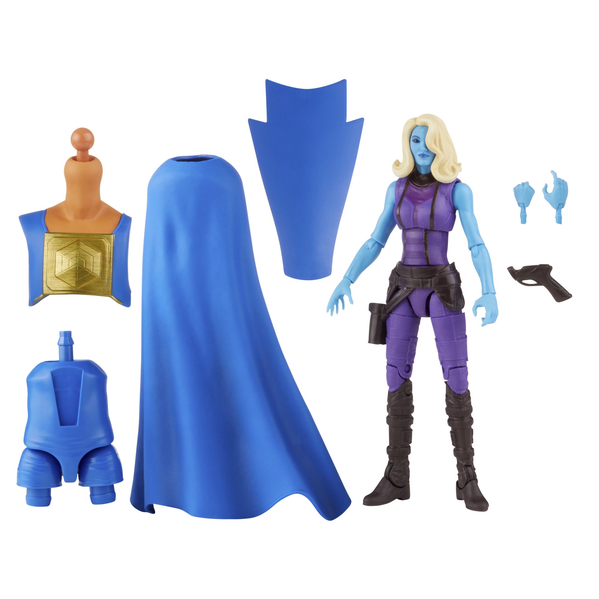 Hasbro Marvel Legends Series Disney+ Set of 7 What If (The Watcher BAF) 6-inch Scale Figure ฮาสโบร มาร์เวล เลเจนด์ ซีรี่ย์ส ดิสนี่ย์ พลัส วอท อีฟ ครบเซ็ต7ตัว พร้อม BAF เดอะ วอทเชอร์ ลิขสิทธิ์แท้