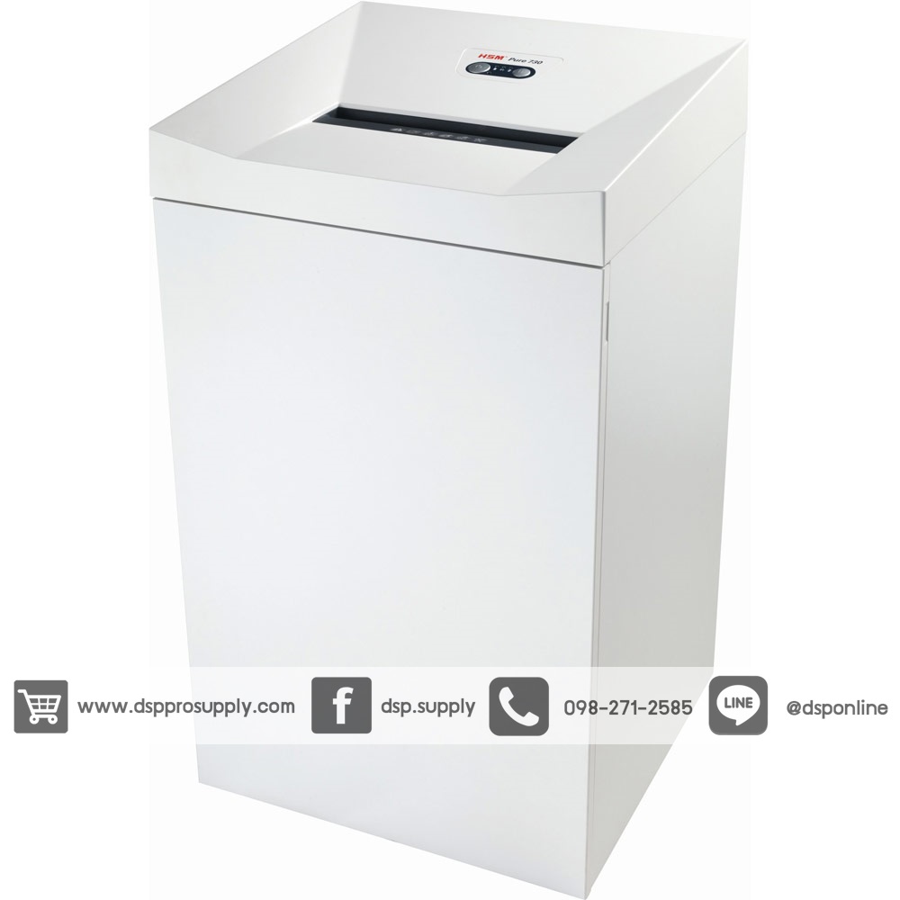 ขายถูก เครื่องทำลายเอกสาร HSM-Pure-730-3.9-mm spec ราชการ
