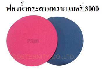 ฟองน้ำกระดาษทราย เบอร์ 3000
