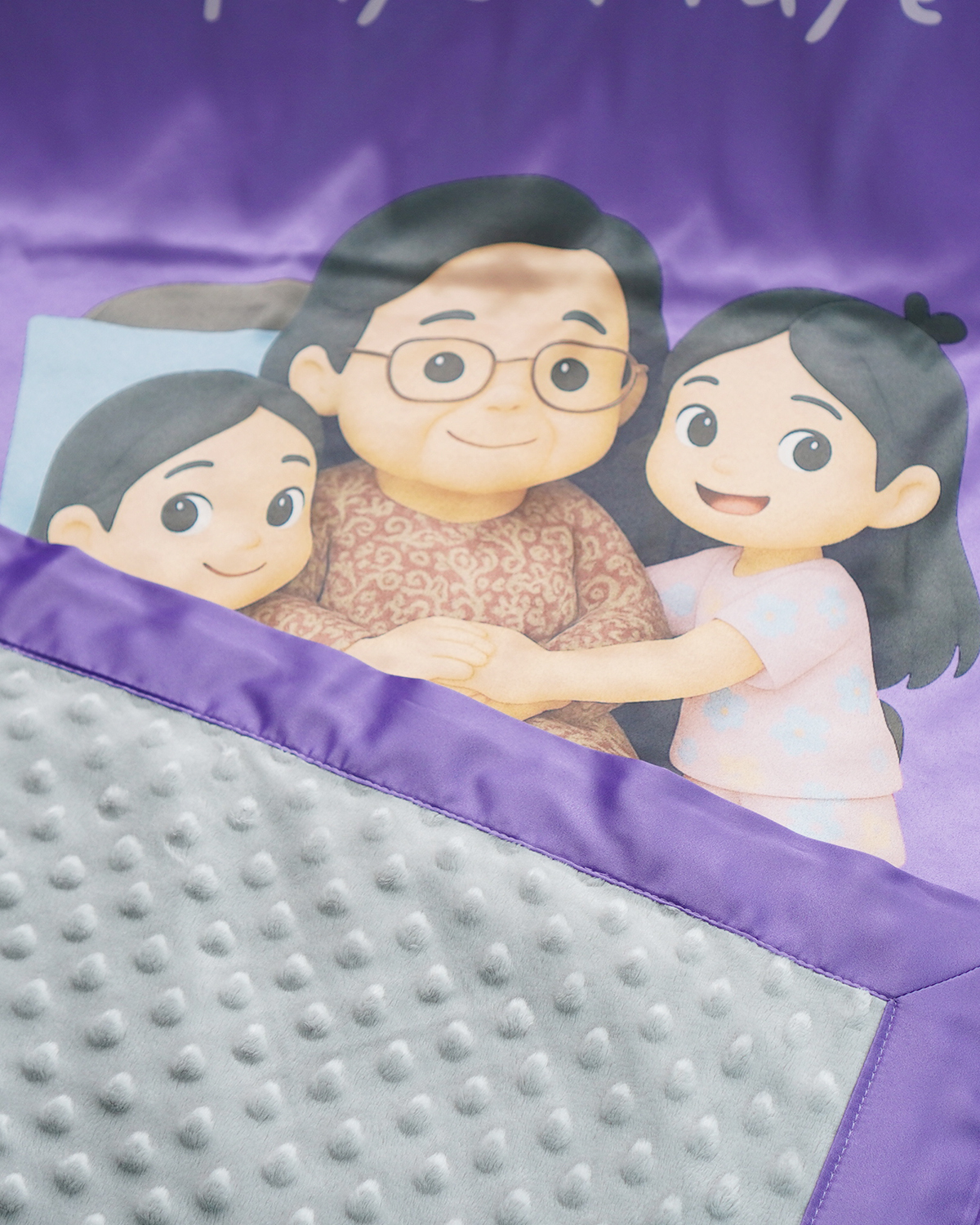 ผ้าห่มสั่งทำ ออกแบบลายใหม่ จาก ChatGPT