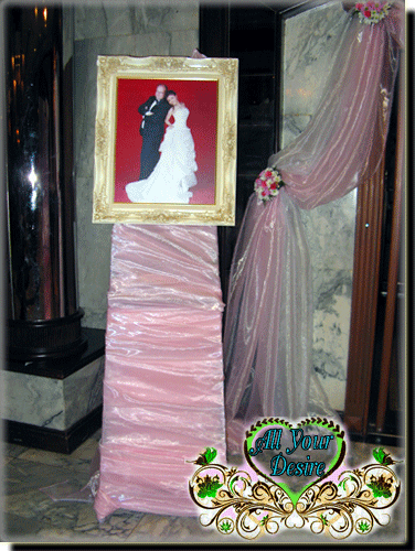 เสากรอบรูป SA 007 - ราคาเสาละ 300 บาท (ให้ยืมเท่านั้น)