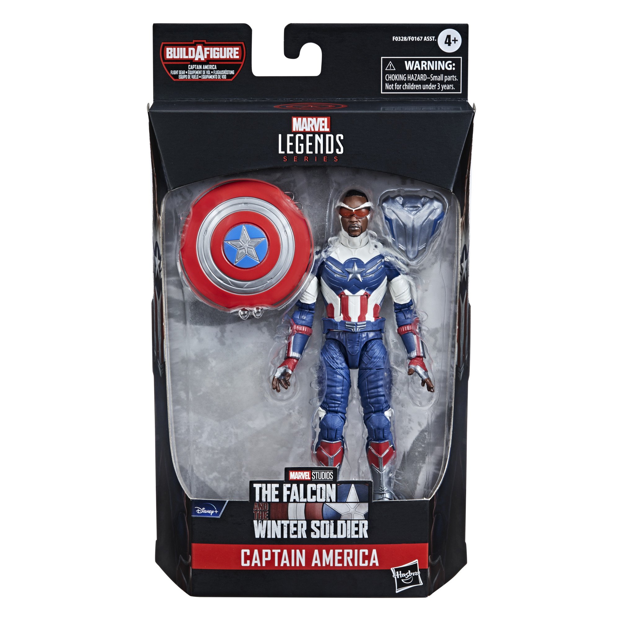 Hasbro Marvel Legends Series Avengers Captain America: Sam Wilson 6-inch Figure ฮาสโบร มาร์เวล เลเจนด์ ซีรี่ย์ส อเวนเจอร์ส หุ่นโมเดลฟิกเกอร์ กัปตันอเมริกา (แซม วิลสัน) ขนาด 6 นิ้ว ลิขสิทธิ์แท้