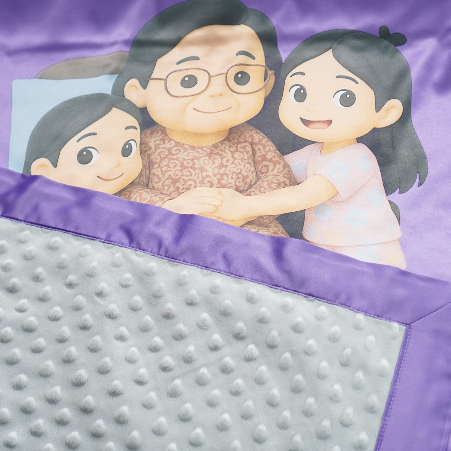 ผ้าห่มสั่งทำ ออกแบบลายใหม่ จาก ChatGPT