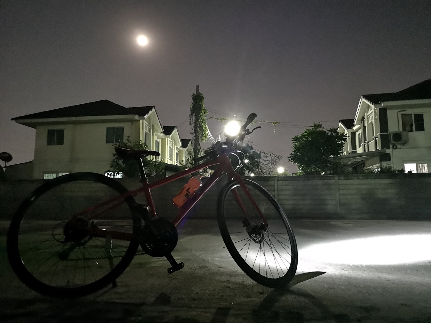 TREK FX3 DISC จักรยานไฮบริด 27สปีด ดิสน้ำมัน เฟรมอลู ตะเกียบคาร์บอน, TREK MY2019 Size 15