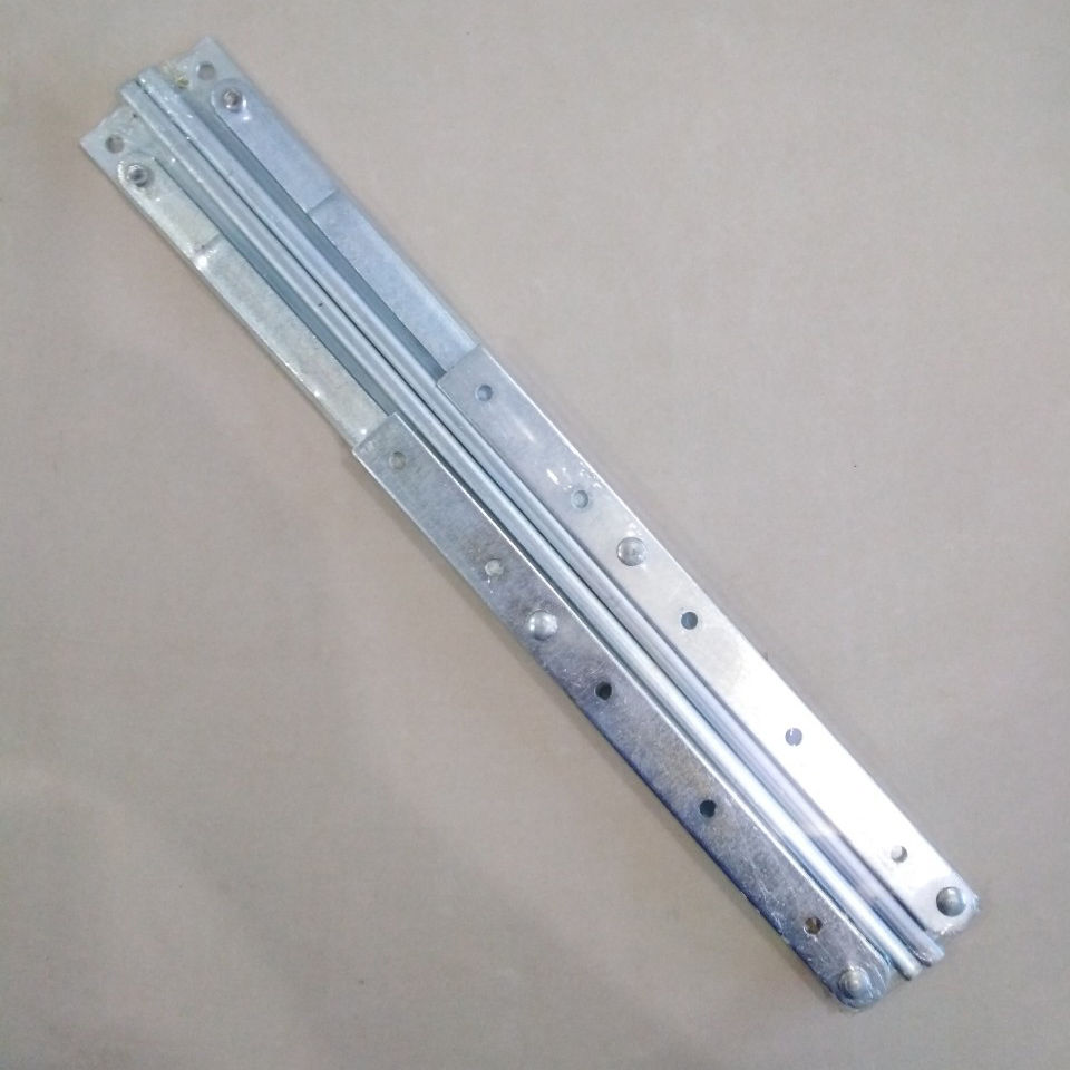 บานพับหน้าต่าง 12 นิ้ว ปรับได้ชุบซิงค์ ตราช้าง