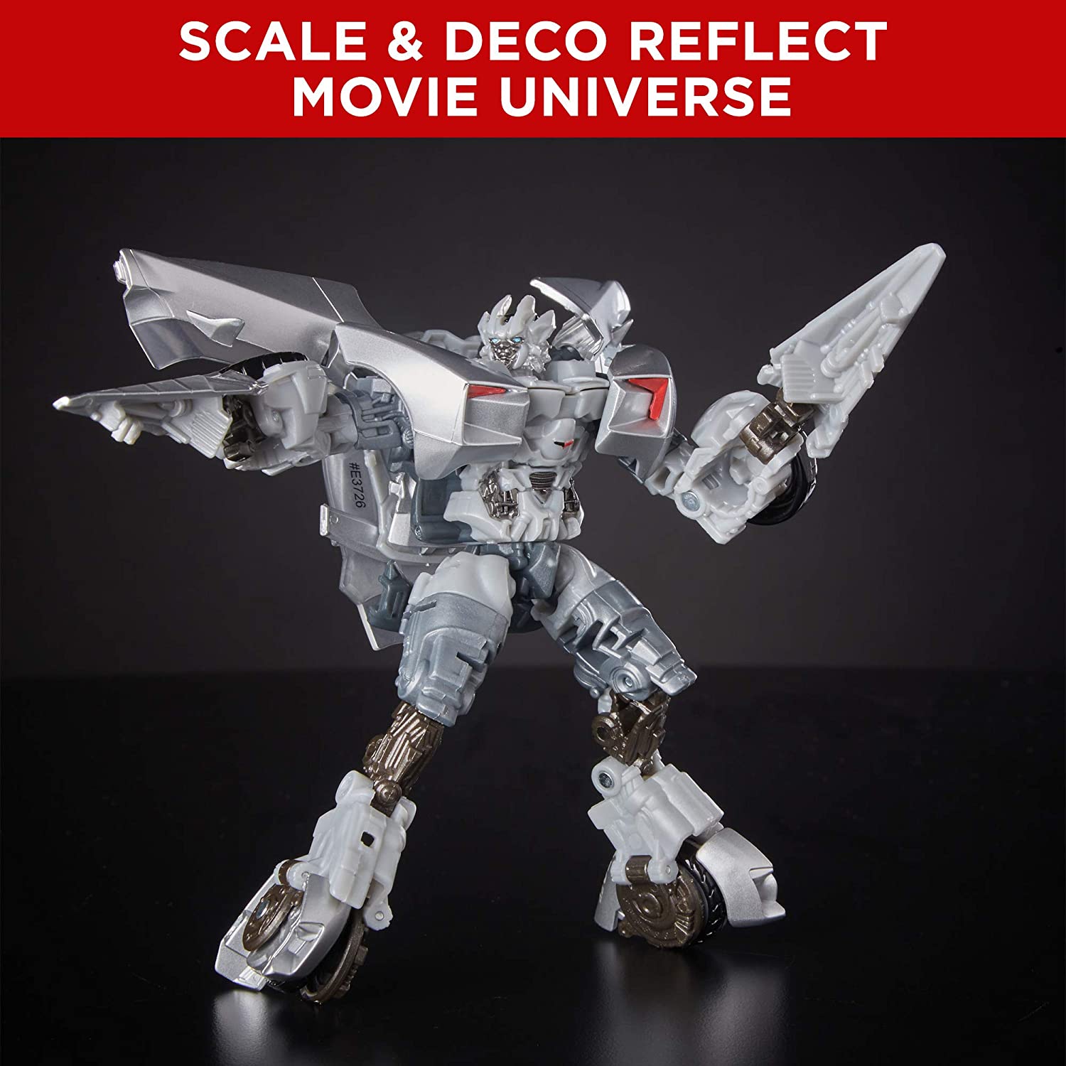 Hasbro Transformers Studio Series 29 Deluxe Class Sideswipe 4.5 Inch Action Figure ฮาสโบร ทรานสฟอเมอร์ส สตูดิโอ ซีรีย์ส 29 ดีลักซ์ คลาส หุ่นยนต์ไซด์สวิป 4.5 นิ้ว ลิขสิทธิ์แท้