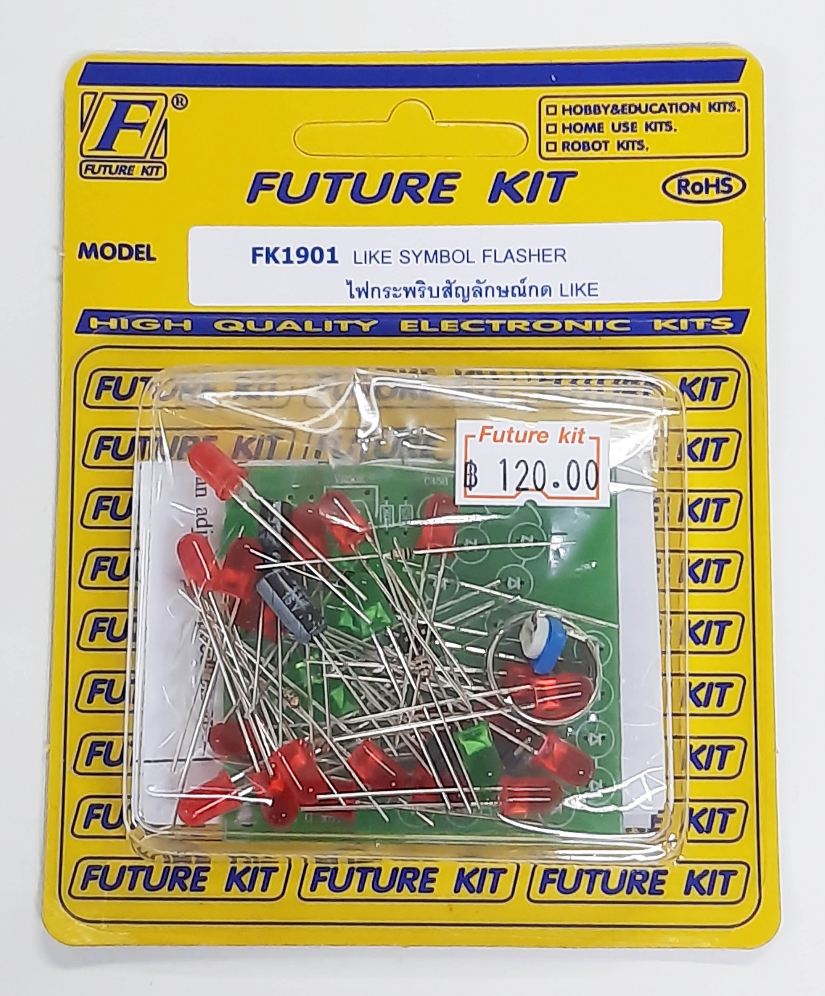 FutureKit FK1901 ไฟกระพริบสัญลักษณ์กด LIKE