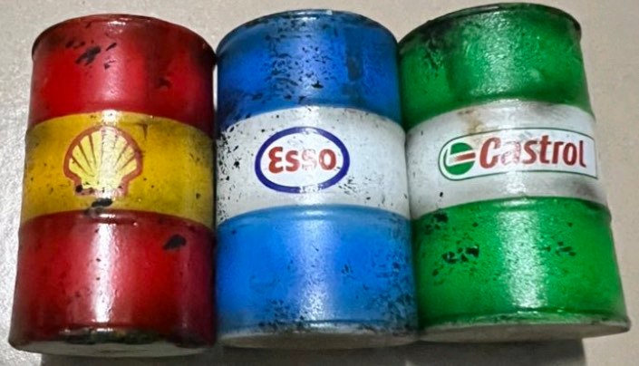 ของจิ๋ว ถังน้ำมันจำลอง จอบเล็ก ถังน้ำ 1/24 อื่นๆ ของเล่นจิ๋ว ติดโมเดลรถบรรทุก