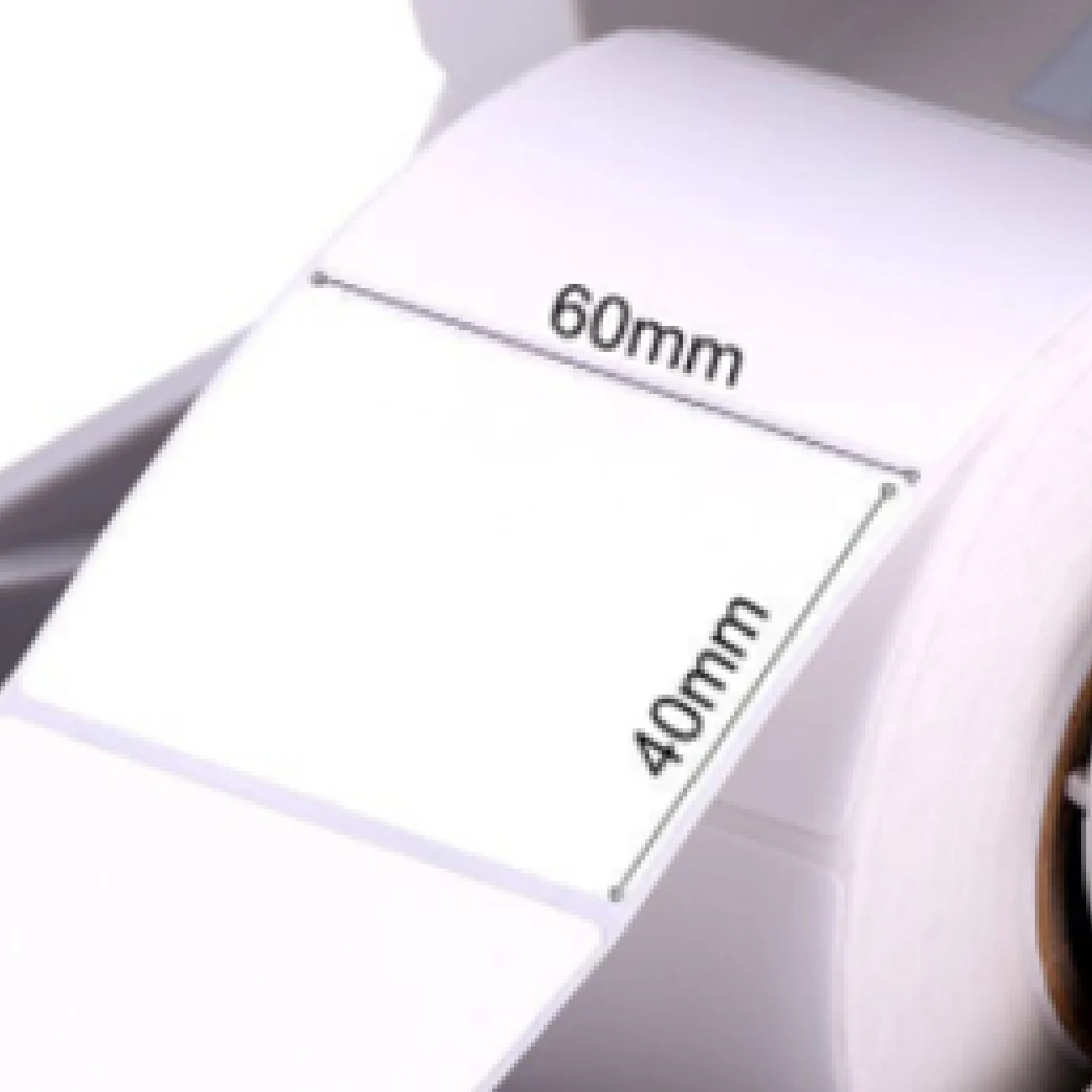 ขาย สติ๊กเกอร์ความร้อน ขนาด 60x40 มม., 950 แผ่น DLI-12102 Label 60x40 950Sheets