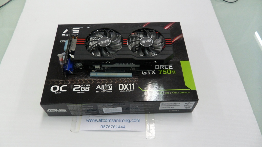 ASUS GTX750TI-OC-2GD5