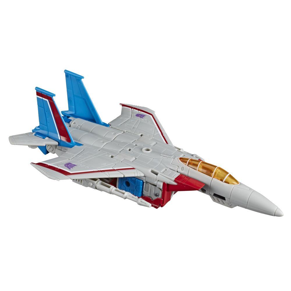 Hasbro Transformers Generations War for Cybertron Earthrise Voyager Class WFC-E9 Starscream Figure ฮาสโบร ทรานสฟอเมอร์ส เจเนอเรชั่น วอร์ ฟอร์ ไซเบอร์ตรอน เอิร์ธไรส์ WFC-E9 วอยเอเจอร์ คลาส หุ่นยนต์สตาร์สครีม ขนาด 7 นิ้ว ลิขสิทธิ์แท้