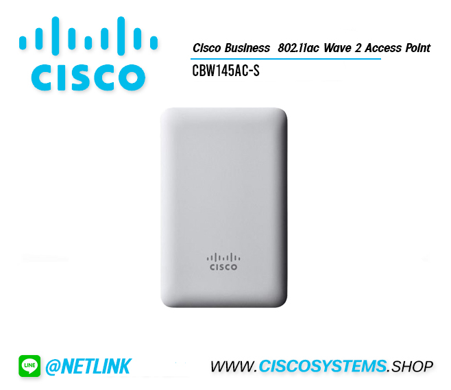 CBW145AC-S (Cisco Business 802.11ac Wave 2 Access Point)