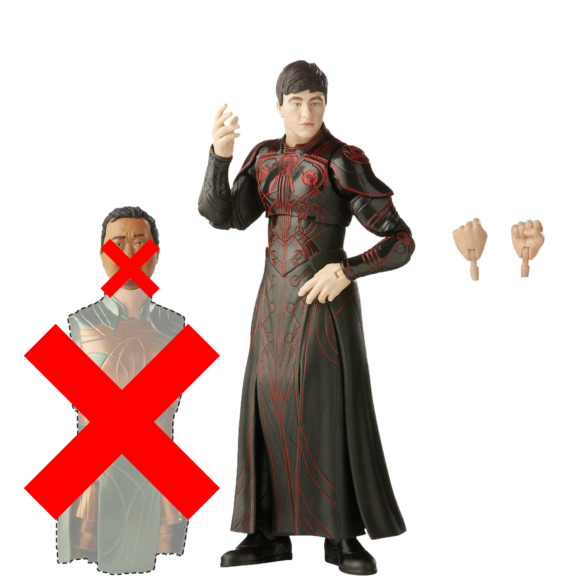 Hasbro Marvel Legends Series Eternals Druig 6-inch Figure ฮาสโบร มาร์เวล เลเจนด์ ซีรี่ย์ส หุ่นโมเดลฟิกเกอร์ อีเทอนอลส์ ดรูอิก ขนาด 6 นิ้ว (No BAF) ลิขสิทธิ์แท้