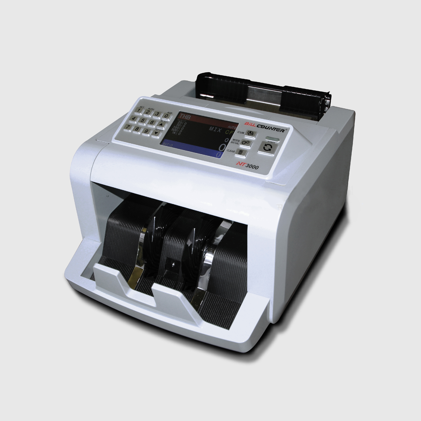 ขายถูก เครื่องตรวจธนบัตร Bill Counter NT3000 แบบวางธนบัตรด้านบน