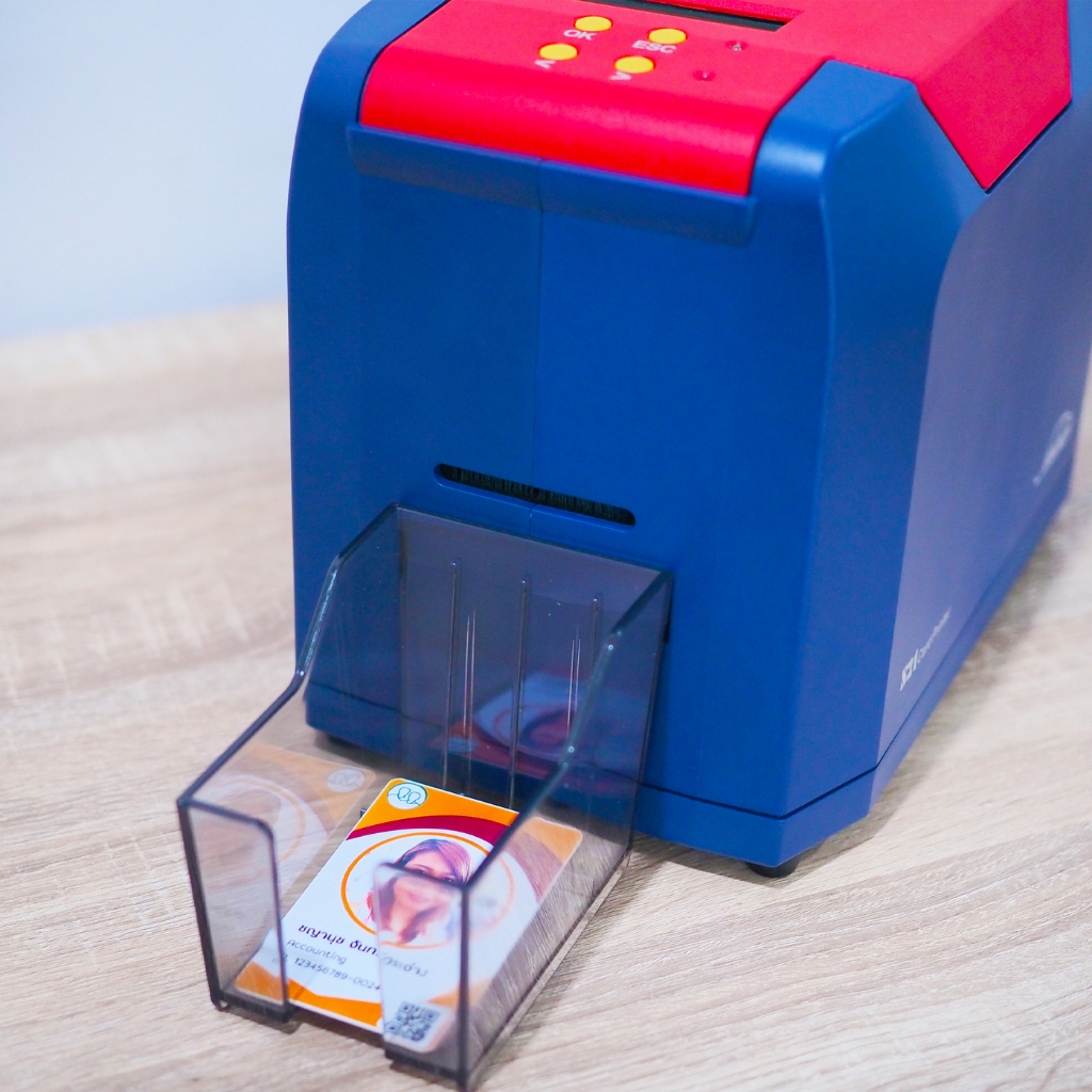 ขายถูก เครื่องพิมพ์บัตร Seaory S21 Card printer Thermal dye-sublimation direct to card ประกันศูนย์ 2ปี