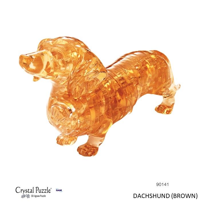 Dachshund_3D Crystal Puzzle