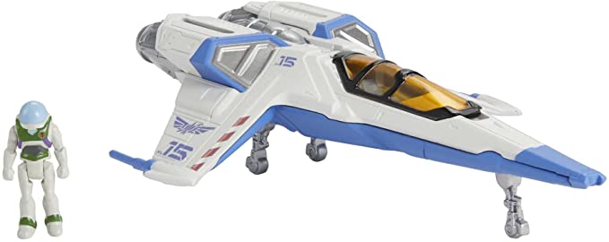 Mattel Disney Pixar Lightyear Hyperspeed Series Xl-15 & Buzz Lightyear (HHJ95) แมทเทล ดิสนีย์ พิกซาร์ ไลท์เยียร์ ของเล่นแอ็กชั่นฟิกเกอร์ ยานอวกาศ ไฮเปอร์สปีด Xl-15 ขนาด 6 นิ้ว และ บัซ ไลท์เยียร์