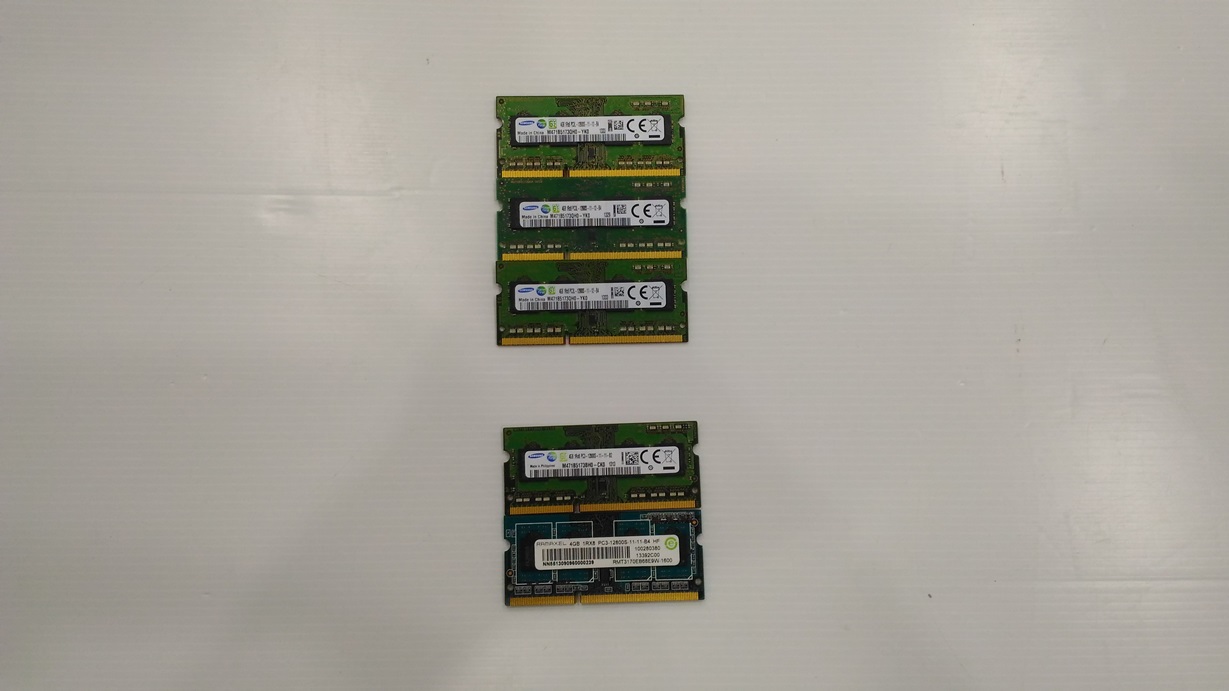 4GB. DDR-3, DDR-3L Notebook