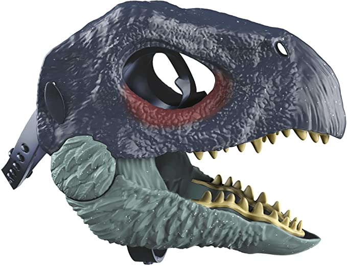 Mattel Jurassic World Dino Mask Therizinosaurus (GWY33) แมทเทล จูราสสิค เวิลด์ ของเล่นแอ็กชั่นฟิกเกอร์ไดโนเสาร์ หน้ากาก เทอริสิโนซอรัส