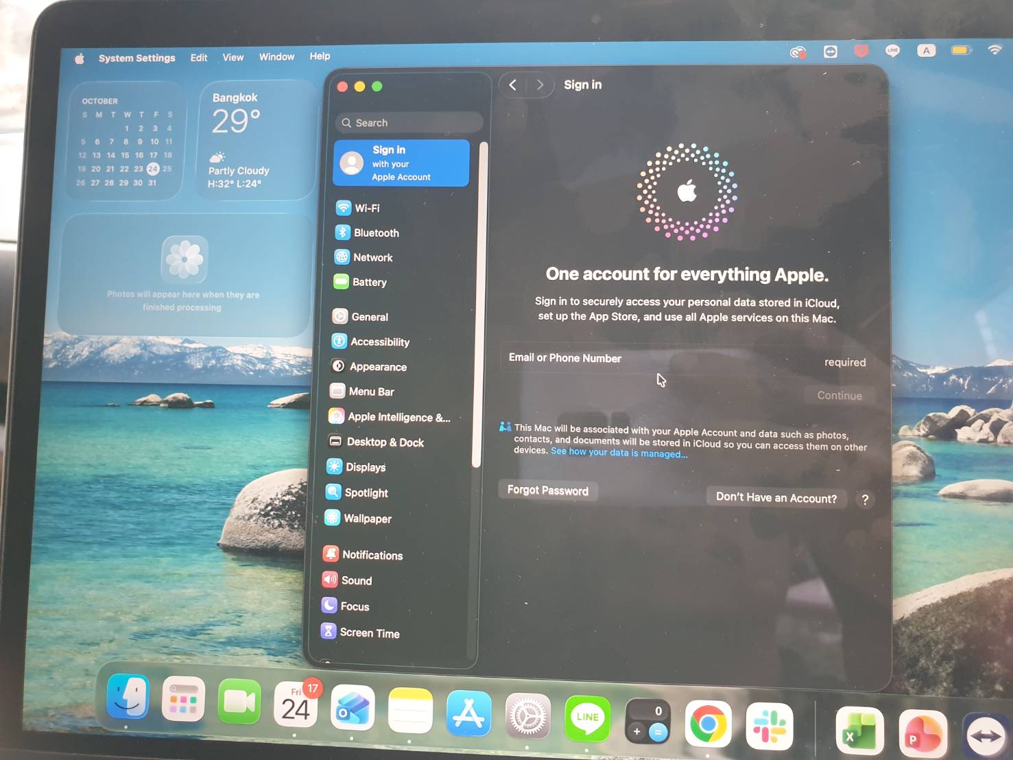 โน๊ตบุ๊ค Apple Macbook Air m1 2020 8/256 สภาพดีมาก