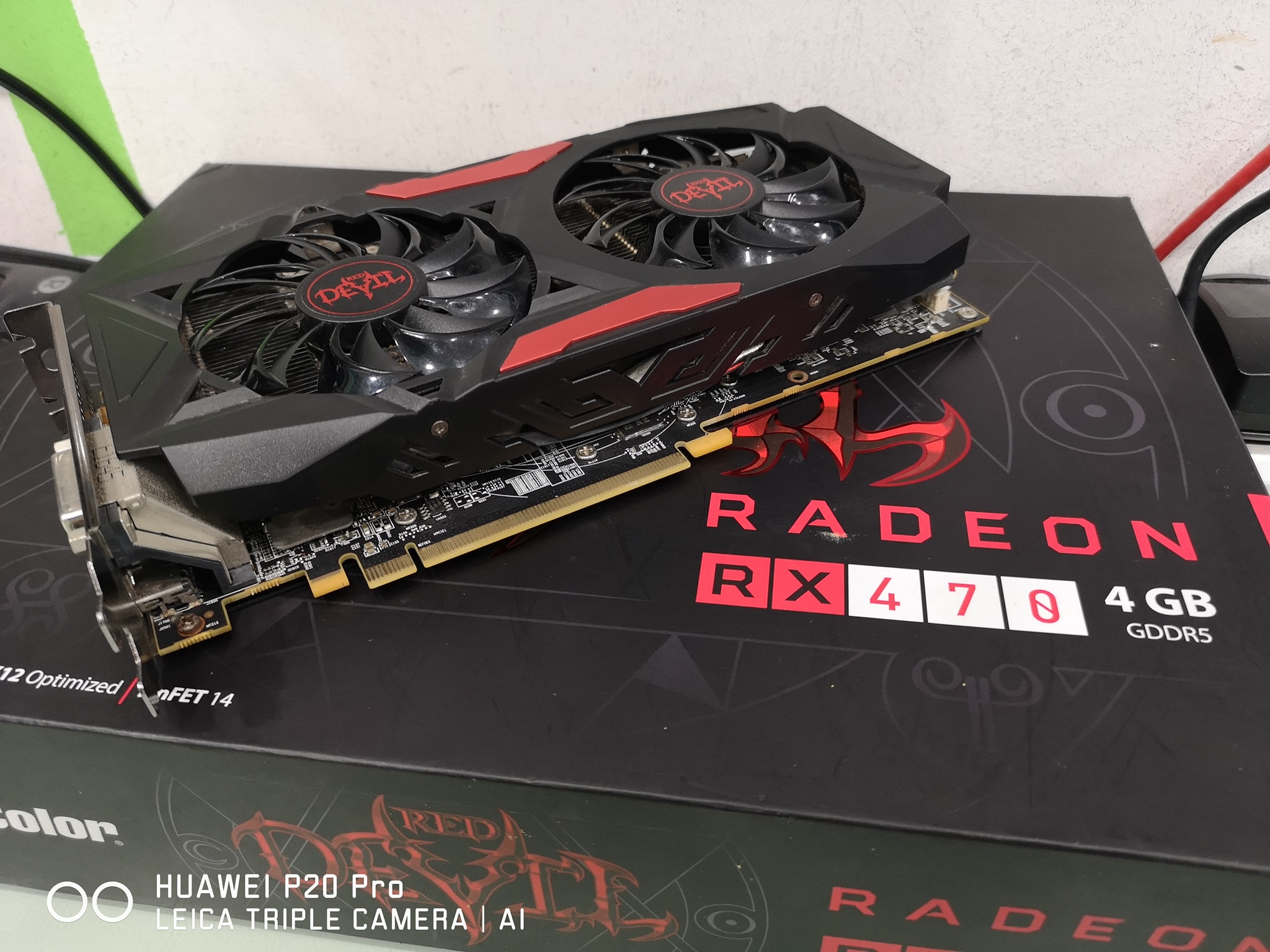 POWER COLOR AMD RX 470 4GB Red DEVIL