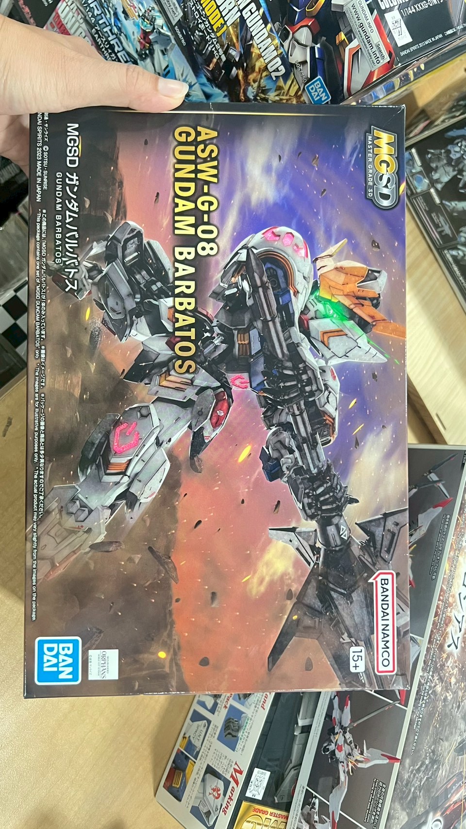 กันดั้ม กันพลา Bandai MGSD Barbatos