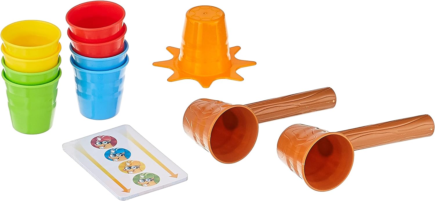 Mattel Board Game Fast Fun Wack A Mole Game ขนาดพกพา