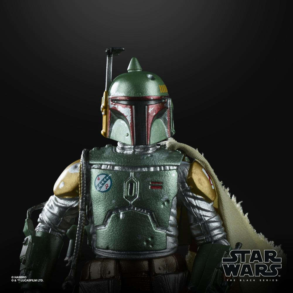 Hasbro Star Wars The Black Series Carbonized Collection Boba Fett 6-inch-scale Figure ฮาสโบร สตาร์ วอร์ส เดอะ แบล็ค ซีรีส์ หุ่นโมเดลฟิกเกอร์ คาร์บอนไนซ์ โบบา เฟทท์ ขนาด6 นิ้ว ลิขสิทธิ์แท้