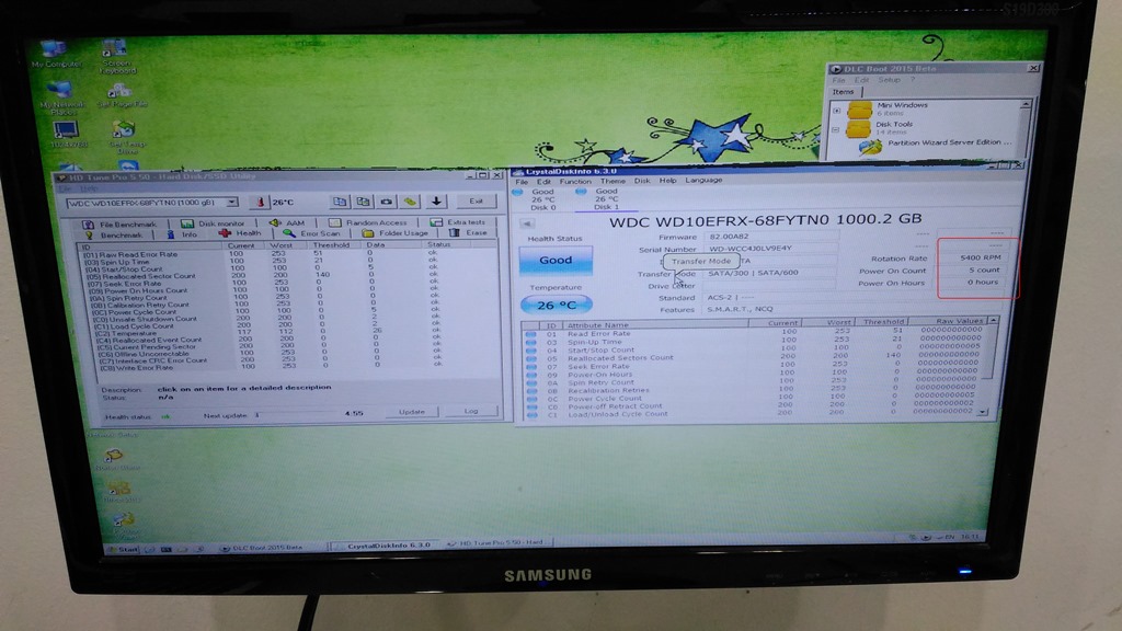 1 TB. SATA-III Western Red (64MB.)
