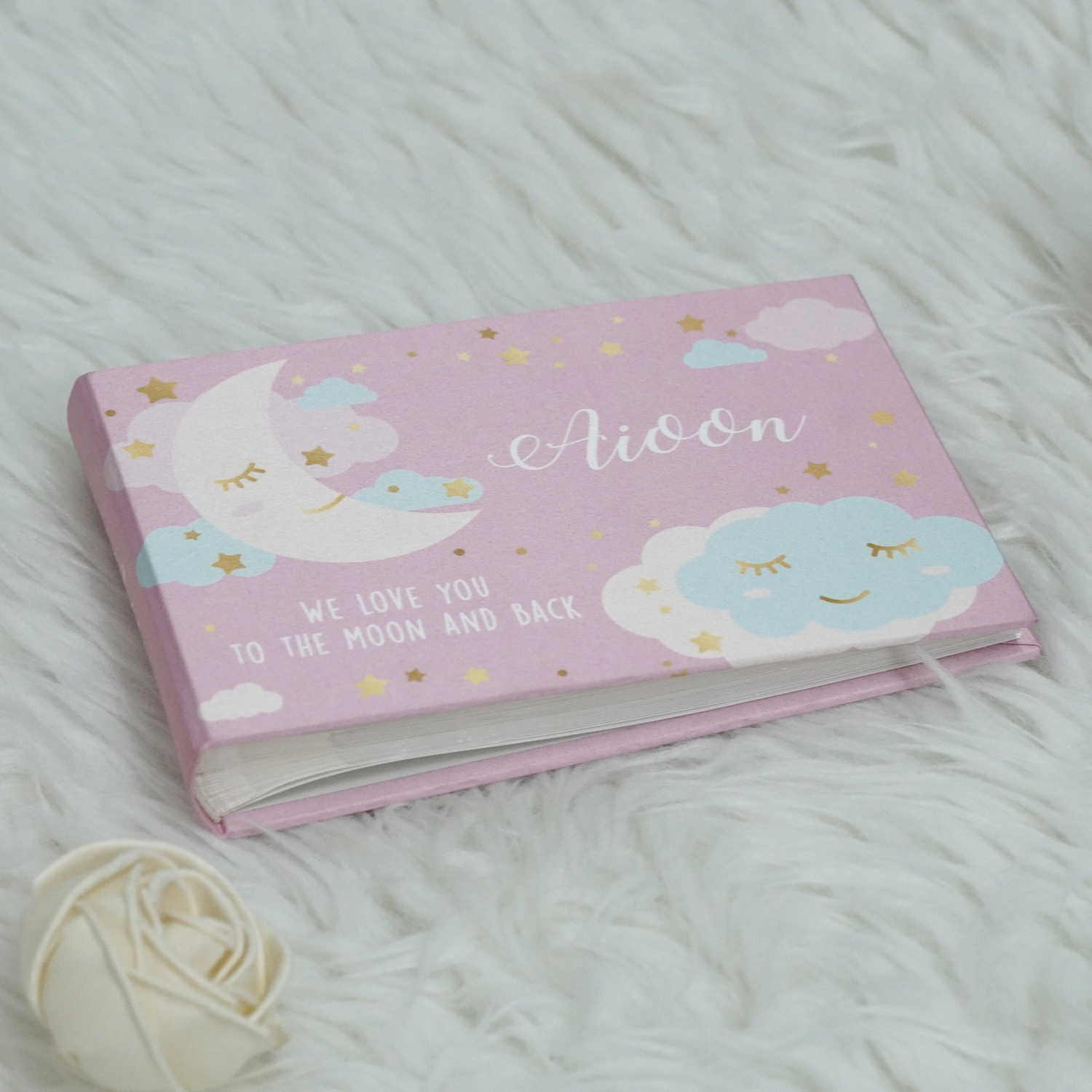 อัลบั้มสั่งทำใส่ชื่อ ลาย Moon
