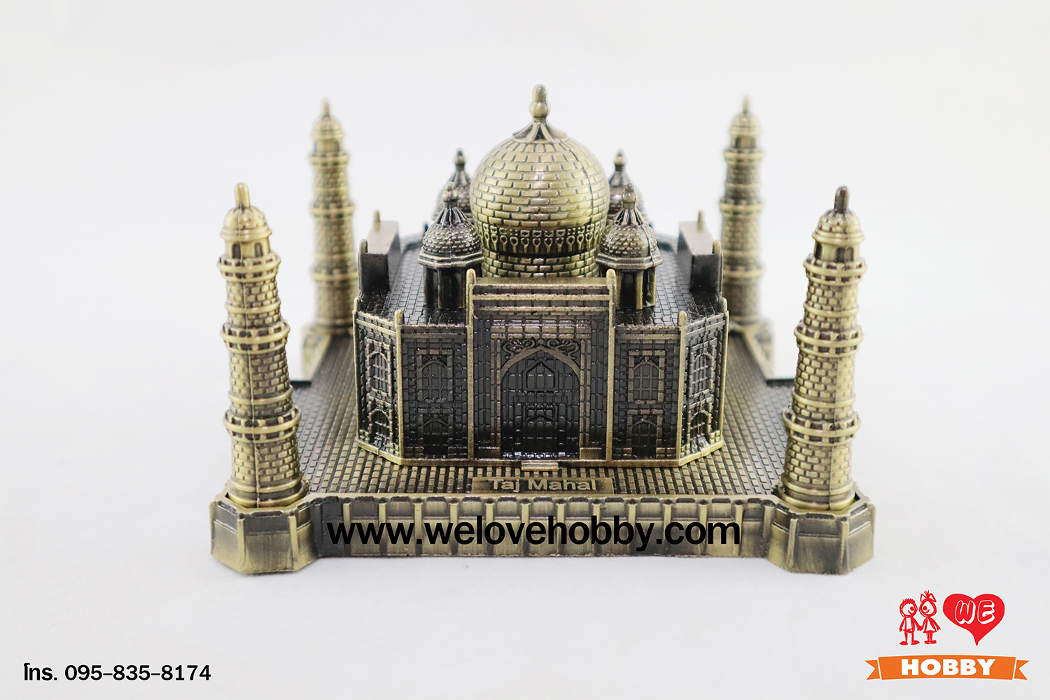 โมเดลแลนด์มาร์ค ทัชมาฮาล Taj Mahal สูง 7.5 ซม.