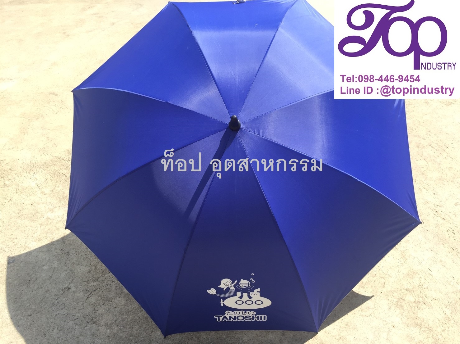 ร่มกอล์ฟ ร่ม30นิ้ว ร่มกอล์ฟงานผลิตไทย ร่มกอล์ฟทรงกลม1ชั้น