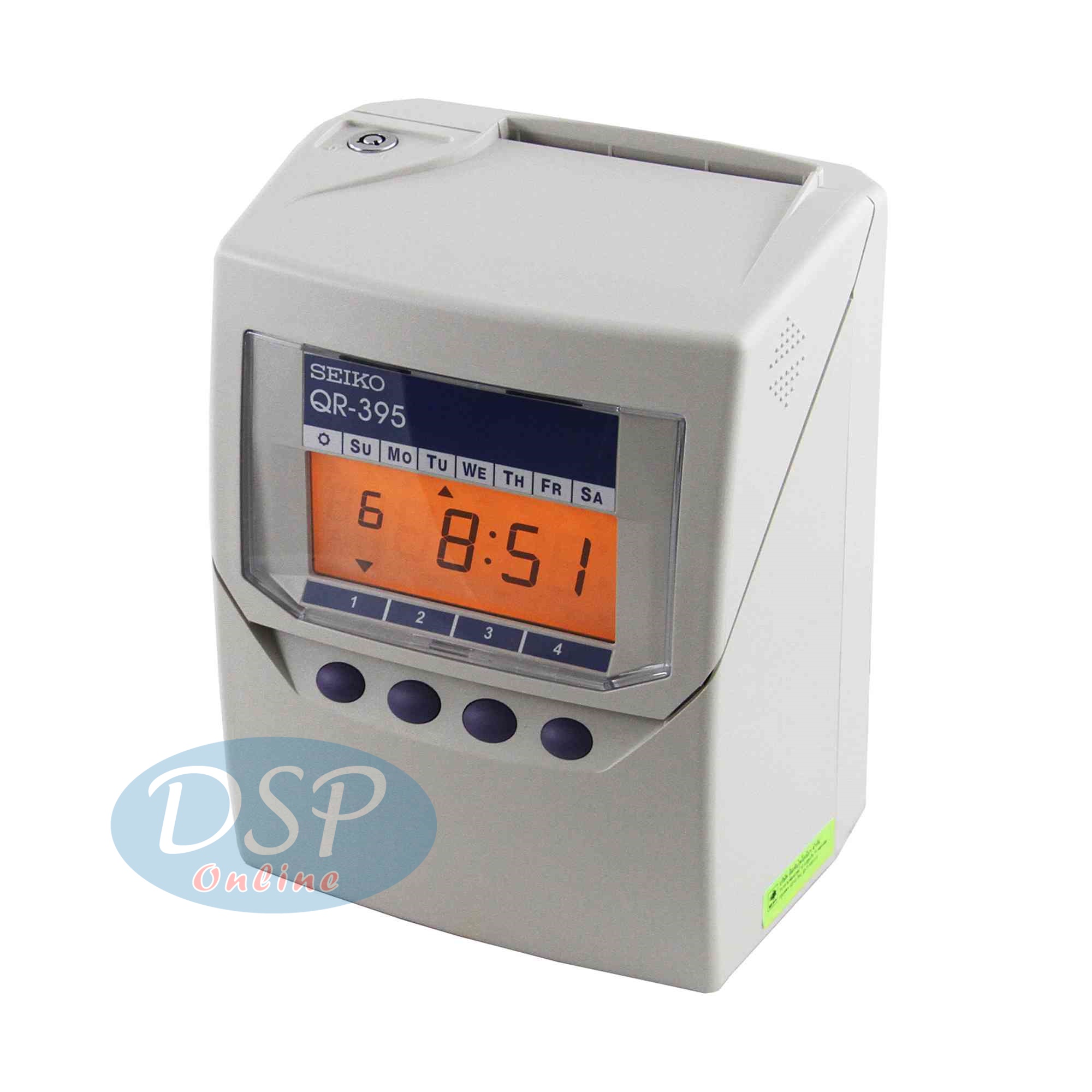 ขายถูก นาฬิกาตอกบัตร SEIKO QR395 รับประกันศูนย์