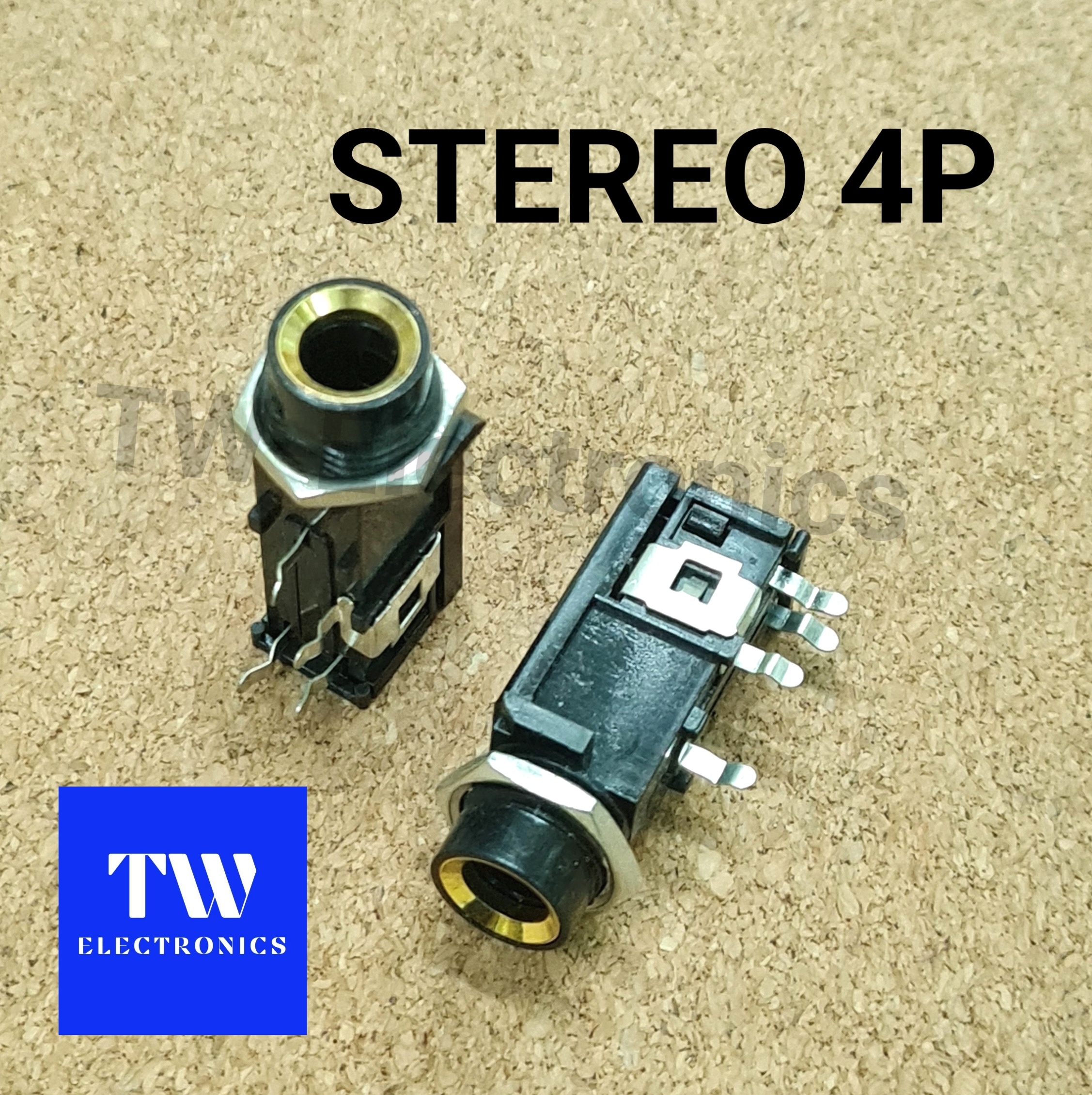 ¼” Stereo ลงปริ้นท์ 4 ขา / MSB02B