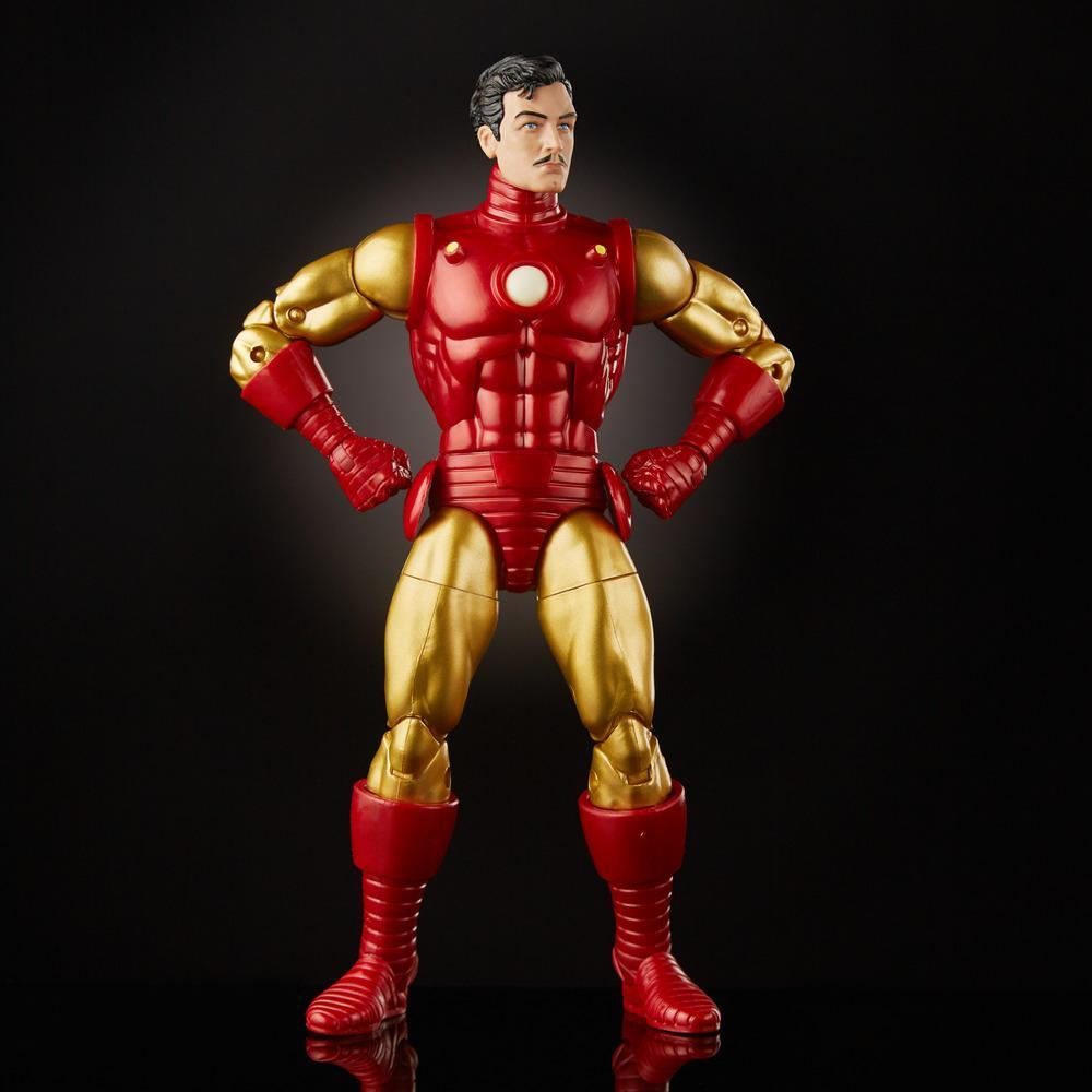 Hasbro Marvel Legends Series 80th Anniversary Iron Man Figure ฮาสโบร มาร์เวล เลเจนด์ ซีรี่ย์ส 80 ปี อเวนเจอร์ส หุ่นโมเดลฟิกเกอร์ ไอรอนแมน 6 นิ้ว ลิขสิทธิ์แท้