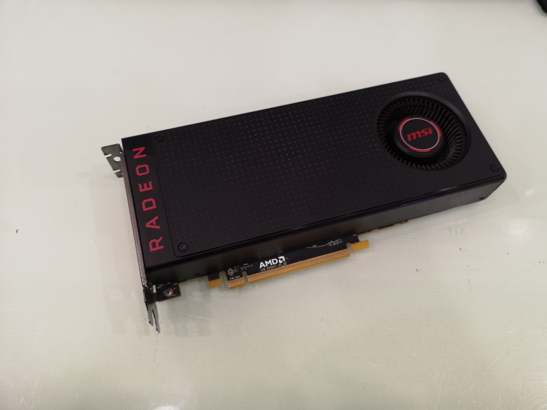 MSI RX480 8GB.
