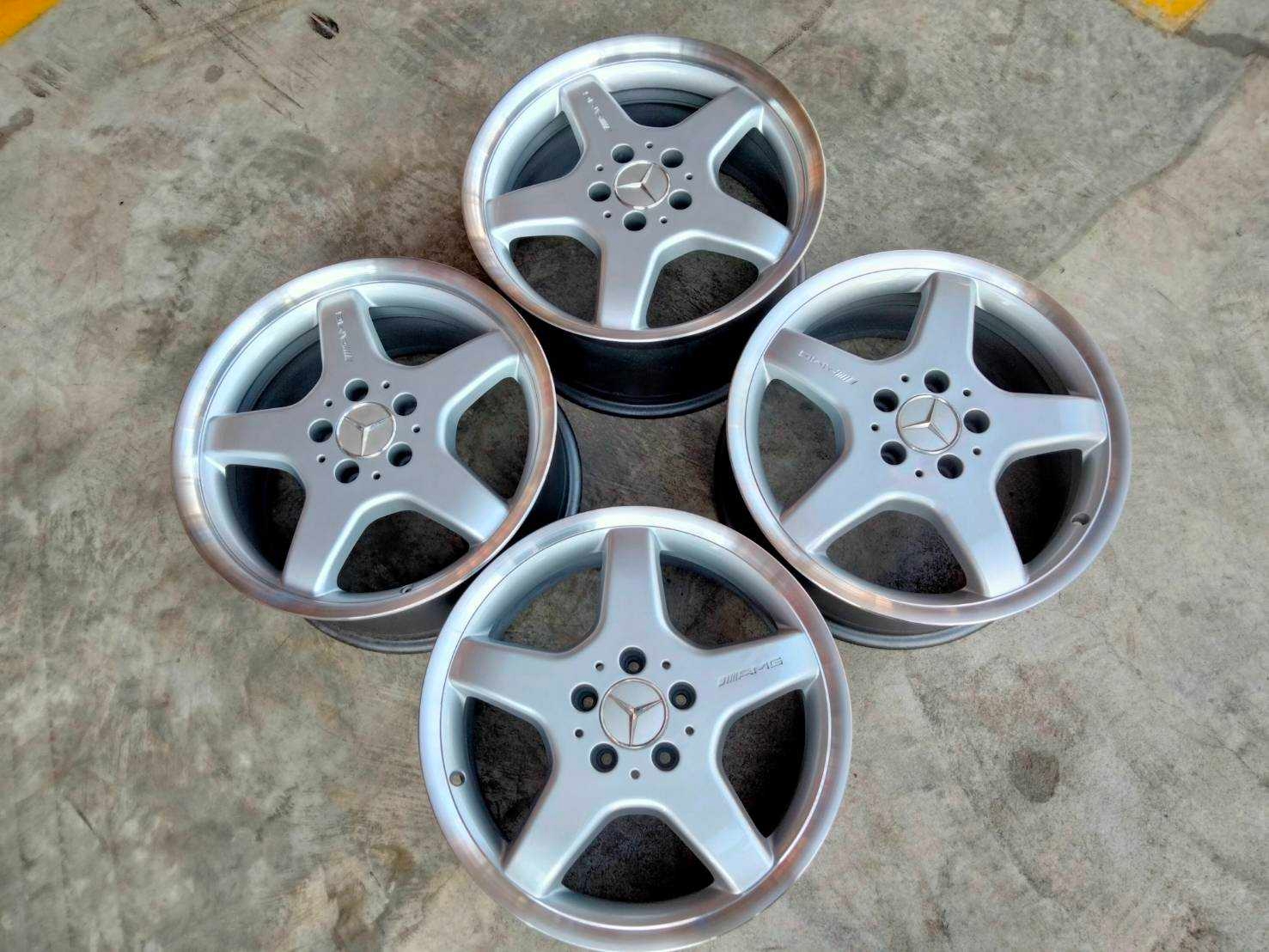 ล้อเบนซ์แท้ AMG ST3 17" สภาพสวยงาม