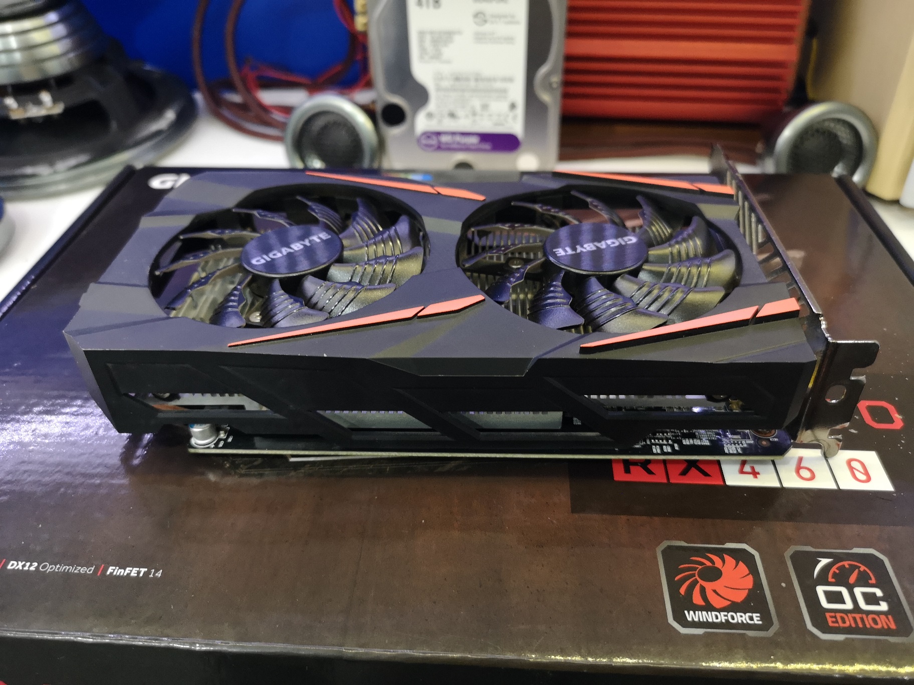 GIGABYTE Radeon™ RX460 WINDFORCE OC 2G