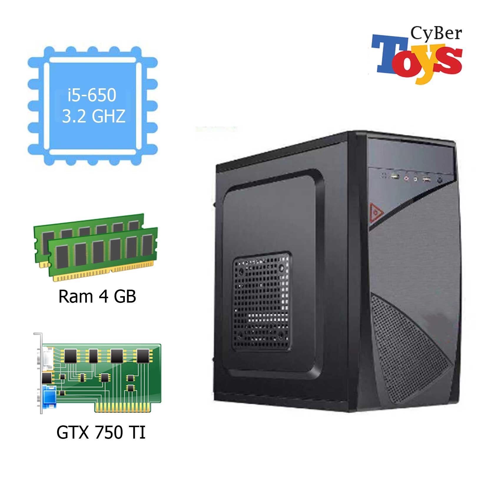 คอมเล่นเกมส์ i5 VGA 750TI คอมสำหรับเล่นเกมส์ GTAV HON PB SF FIFA4 คอมราคาถูก