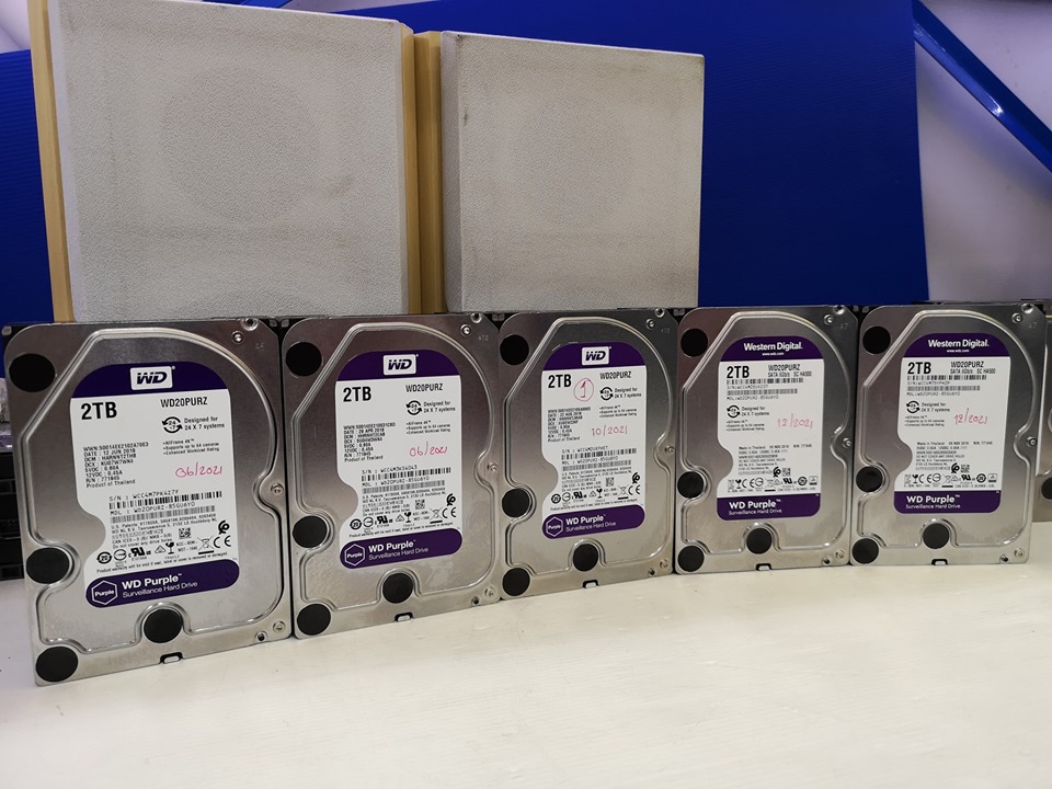 2TB. WD Purple มือสอง ประกันศูนย์ยาวๆ